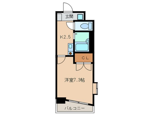 シティライフ名駅の物件間取画像